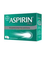 Aspirin Pro, 500 mg, 8 tabletek
