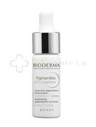BIODERMA PIGMENTBIO C - Concentrate, Rozjaśniający koncentrat z witaminą C redukujący przebarwienia, 15 ml