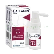 Ballamin spray do ust, 15 ml, DATA WAŻNOŚCI 31.07.2024