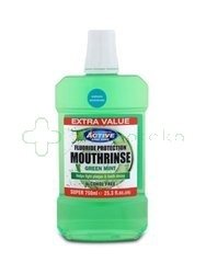 Beauty Formulas, Active Oral Care, płyn do płukania jamy ustnej bezalkoholowy, Green Mint, 750 ml