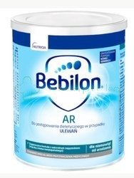 Bebilon AR, mleko początkowe przeciw ulewaniom, 12 x 400 g