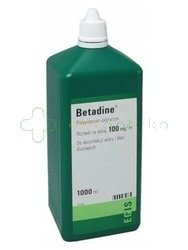 Betadine, roztwór na skórę, 100 mg/ml, 1000 ml