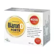 Biaron D Forte 4000 j.m., 90 kapsułek
