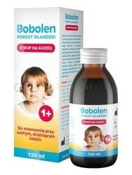 Bobolen Porost Islandzki 1+, syrop na kaszel, 120 ml