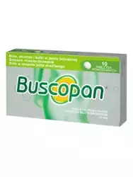 Buscopan 10 mg, 10 tabletek powlekanych