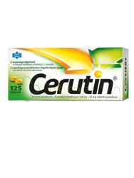 Cerutin, 100 mg + 25 mg, 125 tabletek