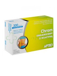 Chrom organiczny z niacyną 100 tabletek