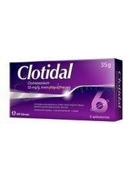 Clotidal 10 mg/ g, krem dopochwowy, 35 g