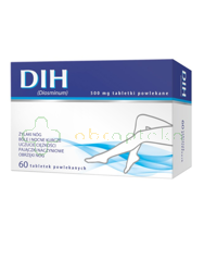 DIH, 500 mg, 60 tabletek powlekanych