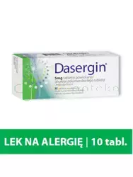 Dasergin 5 mg,10 tabletek powlekanych