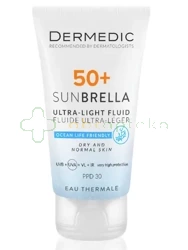 Dermedic Sunbrella, ultralekki krem ochronny SPF50 dla skóry normalnej, 40 ml