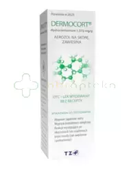 Dermocort, 1,372 mg/g, aerozol na skórę, 38,25 g