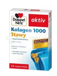 Doppelherz Aktiv Kolagen 1000 Stawy, 20 kapsułek