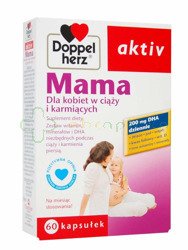 Doppelherz Aktiv Mama Dla kobiet w ciąży i karmiących,  60 kapsułek