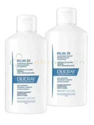 Ducray Kelual DS szampon przeciw łupieżowy,    100 ml+100 ml