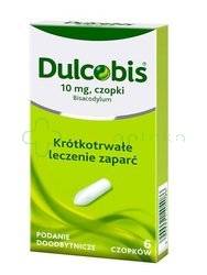 Dulcobis 10 mg , 6 czopków