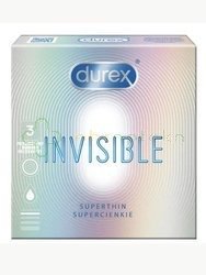 Durex Invisible prezerwatywy, 3 sztuki