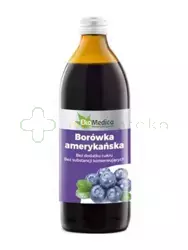 EkaMedica Borówka Amerykańska, sok, 500 ml