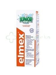 Elmex Junior, płyn do płukania jamy ustnej z aminofluorkiem, dla dzieci w wieku 6-12 lat, 400 ml