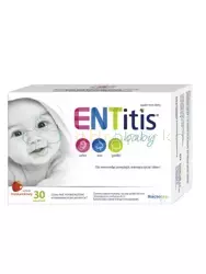 Entitis Baby, smak truskawkowy, 30 saszetek