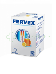 Fervex, granulat do sporządzania roztworu doustnego, 12 saszetek