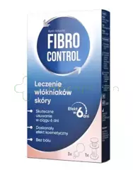 Fibrocontrol, zestaw do leczenia włókniaków skóry, 3 plastry + aplikator