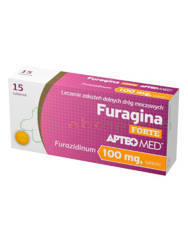 Furagina Forte Apteo Med 100 mg, 15 tabletek, 