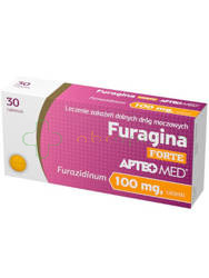 Furagina Forte Apteo Med 100 mg,  30 tabletek