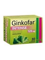 Ginkofar Intense, 120 mg, 60 tabletek