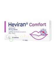 Heviran Comfort, 200 mg, 25 tabletek