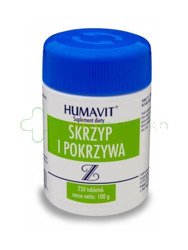 Humavit Z, skrzyp i pokrzywa, 250 tabletek