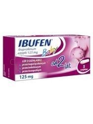 Ibufen Baby, 125 mg, czopki, 5 sztuk