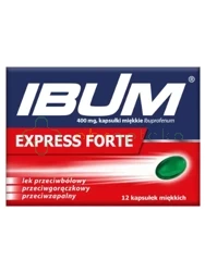 Ibum Express Forte, 400 mg, 12 kapsułek