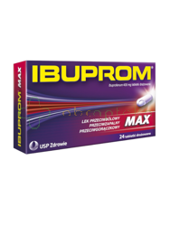 Ibuprom Max, 24 tabletki
