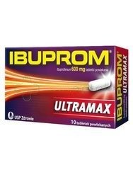 Ibuprom Ultramax, 600 mg, 10 tabletek
