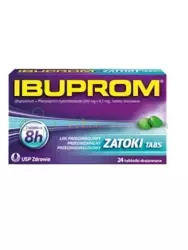 Ibuprom Zatoki Tabs 24 tabletki