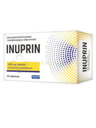 Inuprin 500 mg, 50 tabletek | DATA WAŻNOŚCI 28.02.2025