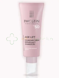 Iwostin Age Lift, Ochronny krem redukujący zmarszczki z filtrem SPF50, 40 ml 