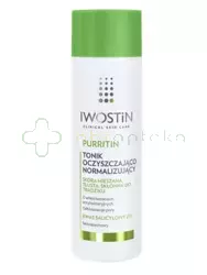 Iwostin Purritin, tonik oczyszczająco-normalizujący, skóra mieszana, tłusta skłonna do trądziku, 200 ml