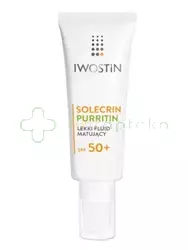 Iwostin Solecrin Purritin, lekki fluid matujący SPF 50+, 40 ml