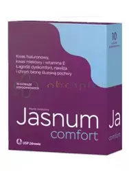 Jasnum Comfort, globulki dopochwowe, 10 sztuk