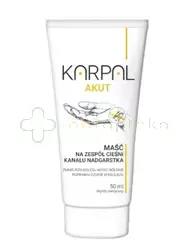 Karpal Akut, maść na zespół cieśni kanału nadgarstka, 50 ml