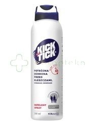 Kick the Tick Max Repelent Plus, aerozol przeciw komarom, kleszczom, 200 ml, DATA WAŻNOŚCI 31.05.2024 