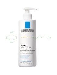 La Roche-Posay Lipikar Lait, Mleczko do ciała uzupełniające poziom lipidów., 400 ml