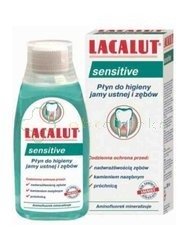 Lacalut Sensitive, płyn do higieny jamy ustnej i zębów, 300 ml