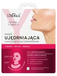 L'biotica, Lifting Strefy Y, Maska ujędrniająca łagodząca zaczerwienienia, 1 sztuka