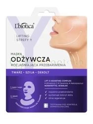 L'biotica, Lifting Strefy Y, Odżywcza maska do twarzy rozjaśniająca przebarwienia, 1 sztuka