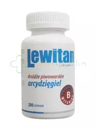 Lewitan z Arcydzięglem, 200 tabletek