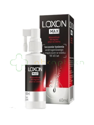 Loxon Max, 5%, płyn na skórę, 60 ml