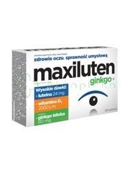 Maxiluten ginkgo+, 30 tabletek